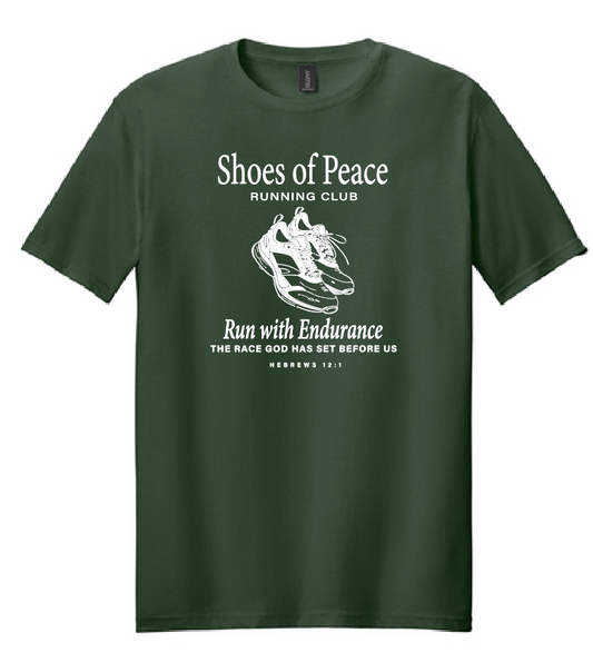 Shoes of Peace Softstyle S/S T-shirt (forest)