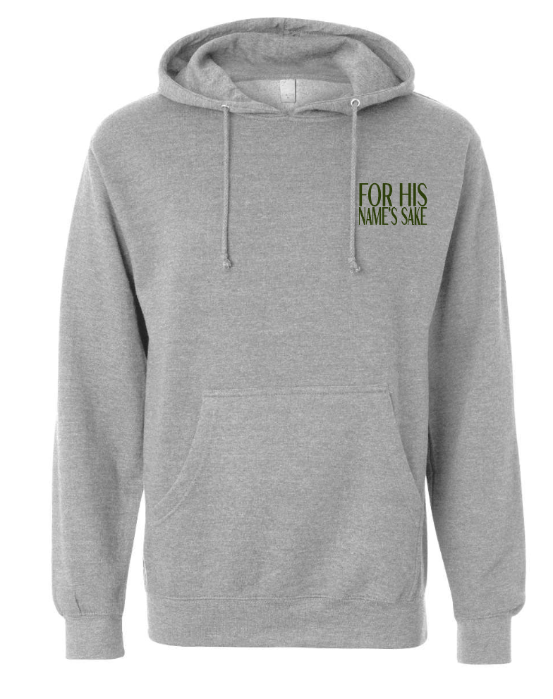 Psalm 23 Independent Trading Hooded Sweatshirt (heather) (adult)