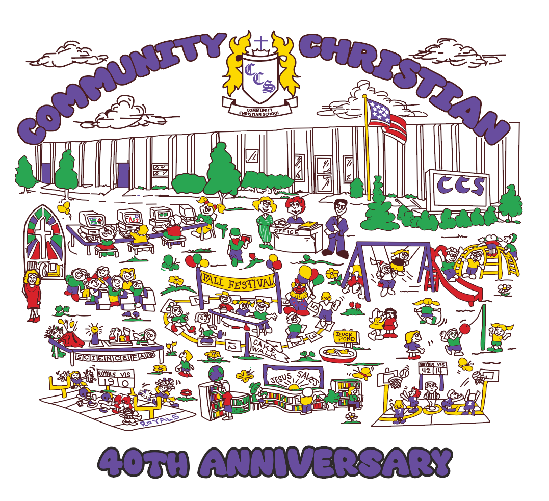 40th Anniversary Basic L/S T-shirt (youth)
