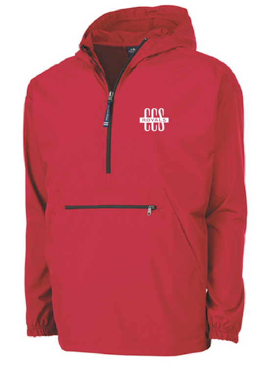 Royals Design UNLINED Pack-n-Go Jacket (red)