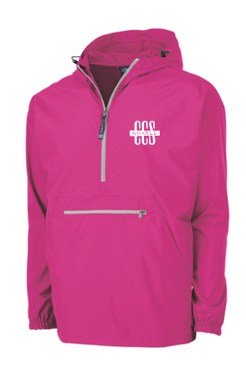 Royals Design UNLINED Pack-n-Go Jacket (hot pink)