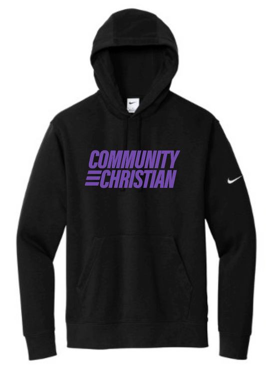 Fan Gear (6472) Nike Club Fleece Hoodie (black)