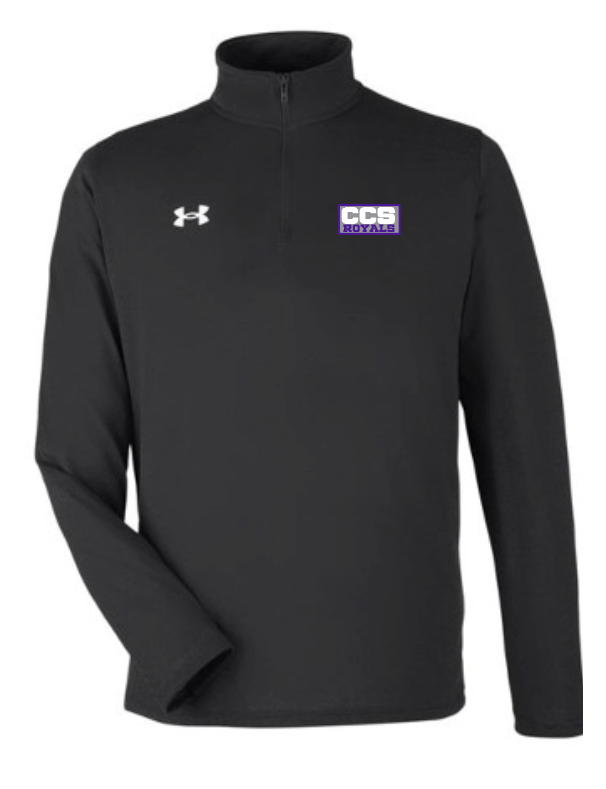 Fan Gear (6681) Under Armour Team Tech 1/4 Zip Pullover (black)