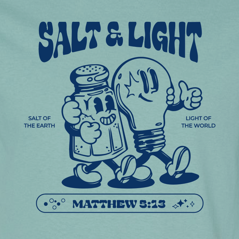Salt & Light Gildan S/S T-shirt (aquatic)