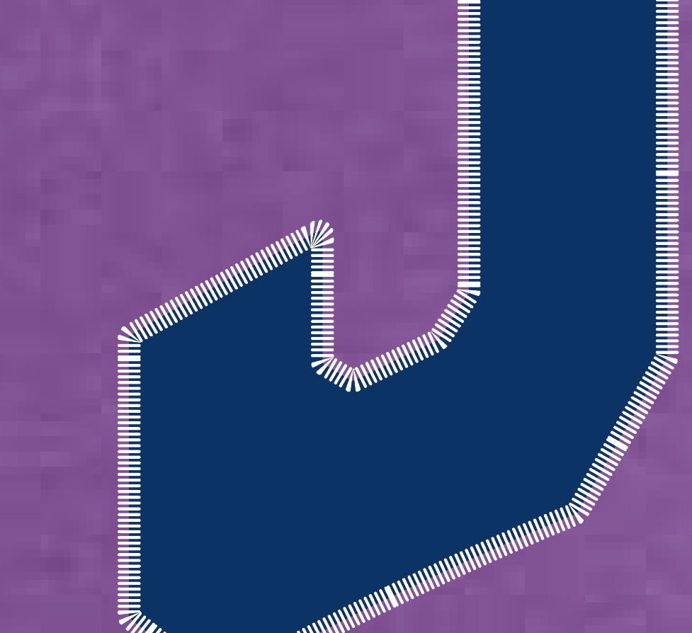 "Stitch" AWDis Hooded Sweatshirt (purple)