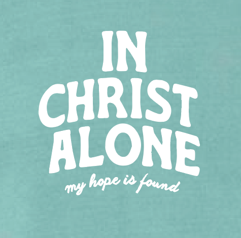 CCS Jr Class "In Christ Alone" Crewneck Sweatshirt (mint) (adult only)