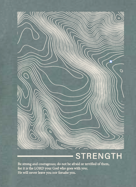 CCS Jr Class "Strength" Design Long Sleeve T-shirt (adult) (blue spruce)