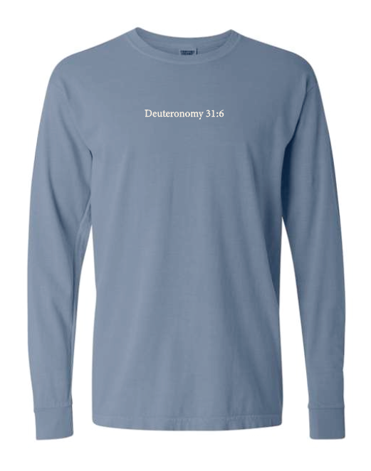 CCS Jr Class "Strength" Design Long Sleeve T-shirt (adult) (blue)