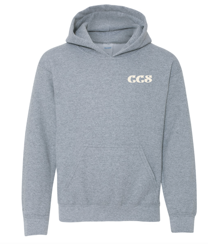 CCS Jr Class "Faith Over Fear" Design Hooded Sweatshirt (youth) (heather)