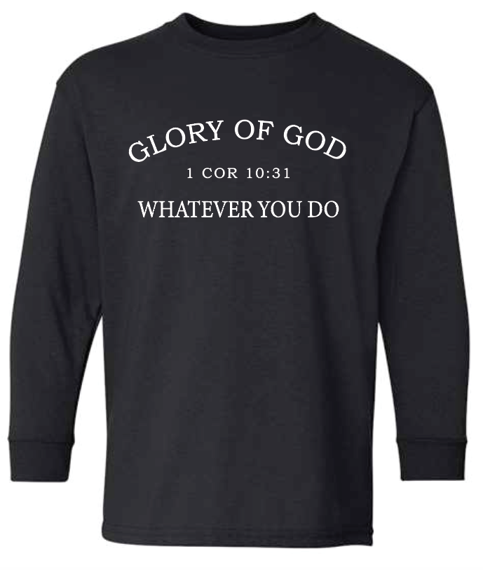 Glory of God Design Gildan L/S T-shirt (black)