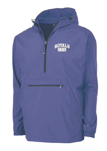 Royals Design UNLINED Pack-n-Go Jacket (purple)