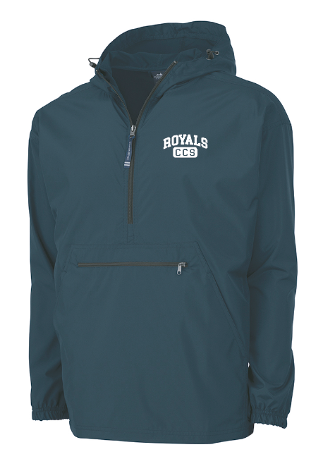 Royals Design UNLINED Pack-n-Go Jacket (navy)
