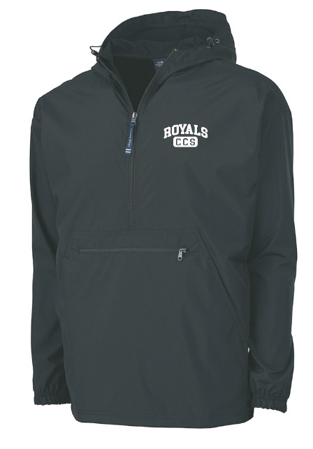 Royals Design UNLINED Pack-n-Go Jacket (black)