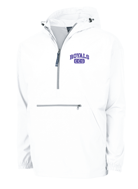 Royals Design UNLINED Pack-n-Go Jacket (white)