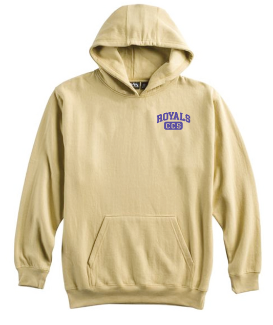 Royals Design Super-10 Hooded Sweatshirt (vegas gold)