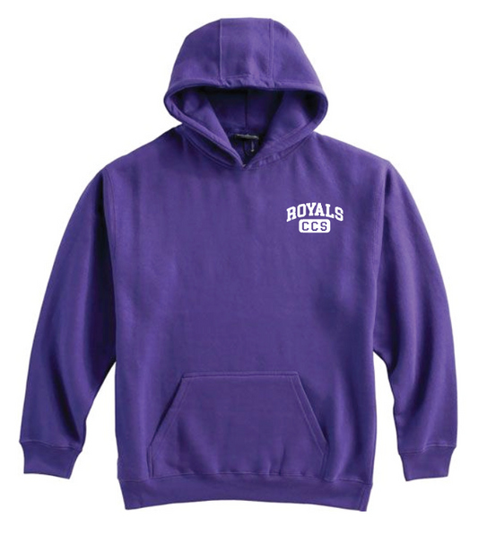 Royals Design Super-10 Hooded Sweatshirt (purple)