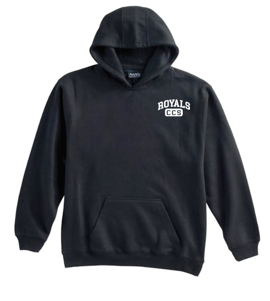 Royals Design Super-10 Hooded Sweatshirt (black)