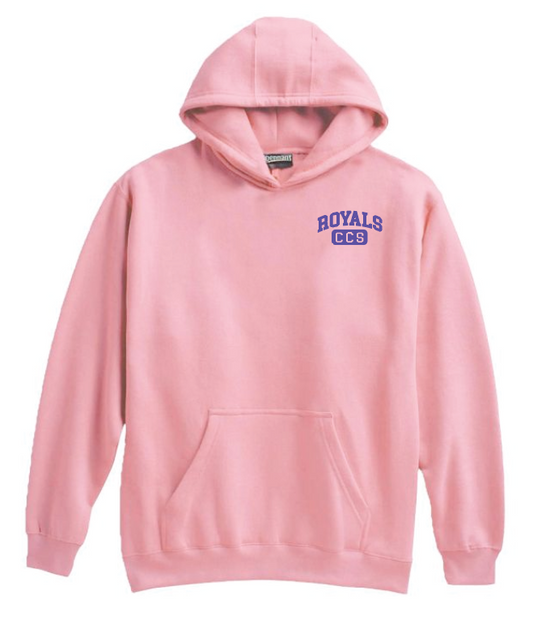 Royals Design Super-10 Hooded Sweatshirt (pink)