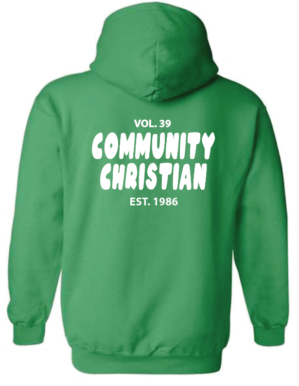 Volume 39 Design Hooded Sweatshirt (green)