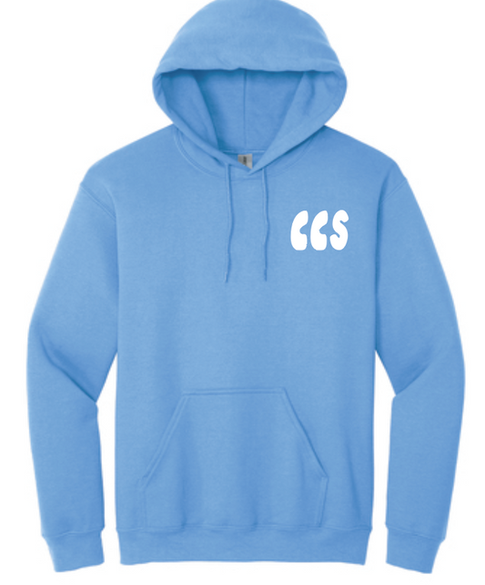 Volume 39 Design Hooded Sweatshirt (carolina blue)