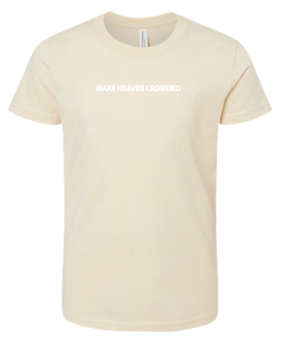 Heaven Crowded Design BellaCanvas S/S T-shirt (natural)