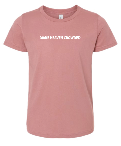 Heaven Crowded Design BellaCanvas S/S T-shirt (mauve)