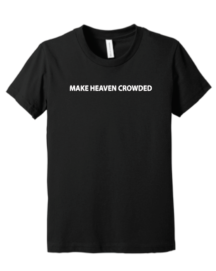 Heaven Crowded Design BellaCanvas S/S T-shirt (black)