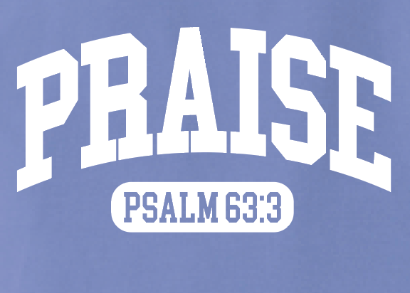 Praise Design Comfort Colors S/S T-shirt (violet)