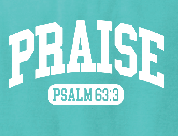 Praise Design Comfort Colors S/S T-shirt (mint)