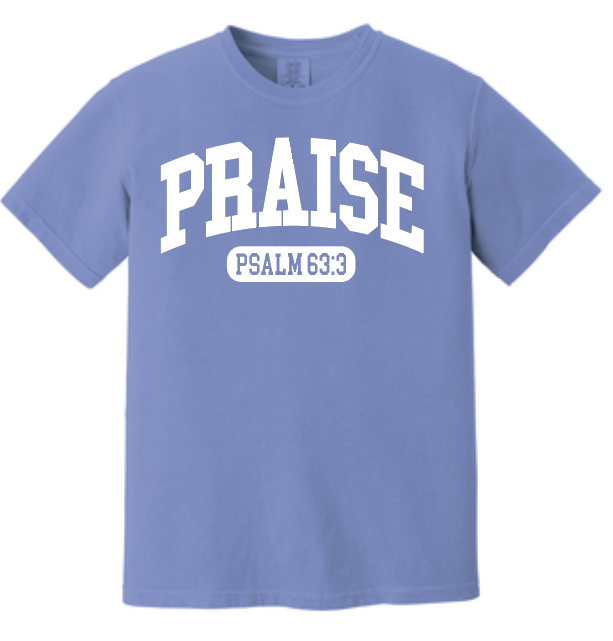 Praise Design Comfort Colors S/S T-shirt (violet)