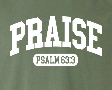 Praise Design Gildan S/S T-shirt (military)