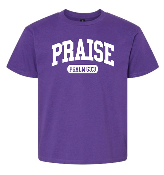 Praise Design Gildan S/S T-shirt (purple)