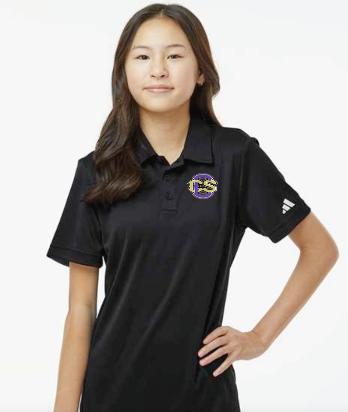 CCS Jr Class "CCS Logo" Design Adidas Polo (2 color options) (youth)