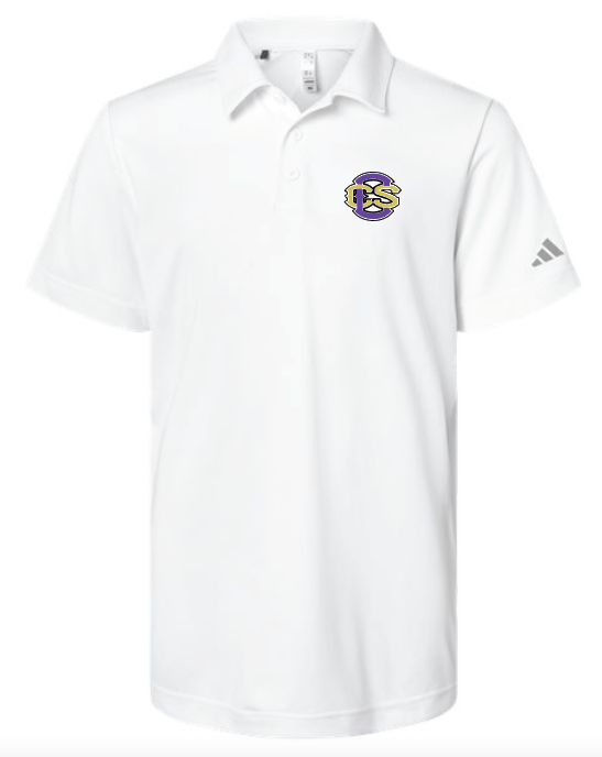 CCS Jr Class "CCS Logo" Design Adidas Polo (2 color options) (youth)