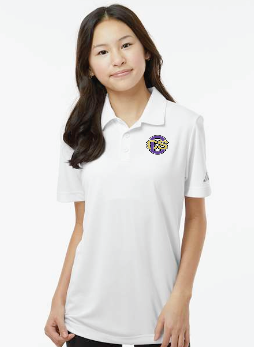 CCS Jr Class "CCS Logo" Design Adidas Polo (2 color options) (youth)