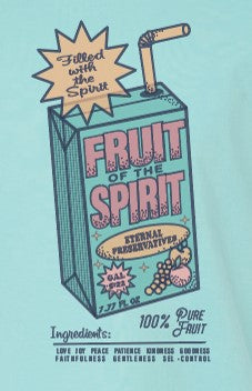 CCS Jr Class "Fruit of the Spirit" Design S/S T-shirt (youth) (mint)