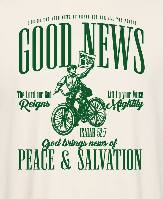 Good News Design Comfort Colors S/S T-shirt (hunter print)