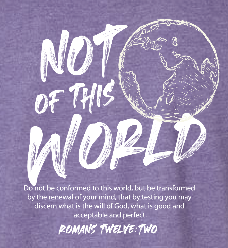 Not of This World Design Tultex S/S T-shirt (purple)