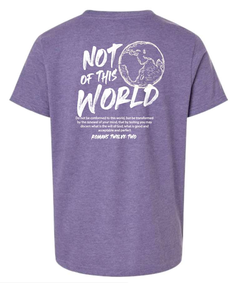 Not of This World Design Tultex S/S T-shirt (purple)