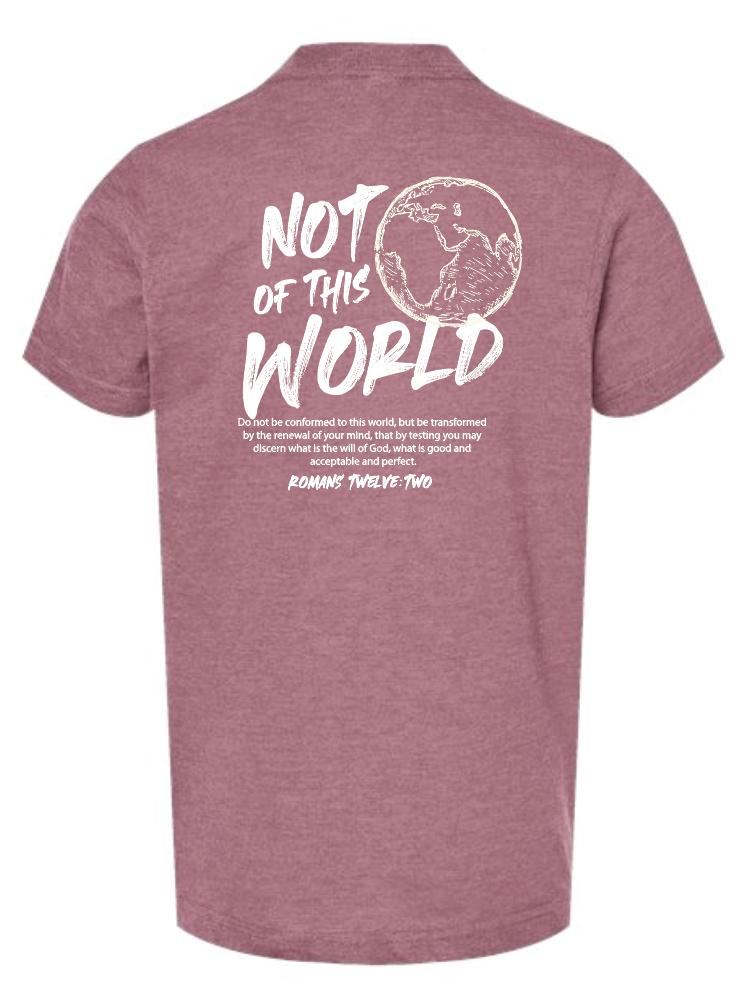 Not of This World Design Tultex S/S T-shirt (cassis)