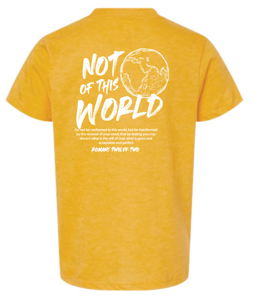 Not of This World Design Tultex S/S T-shirt (yellow)