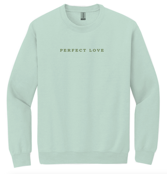 Perfect Love Design SmartBlanks Crewneck Sweatshirt (green)