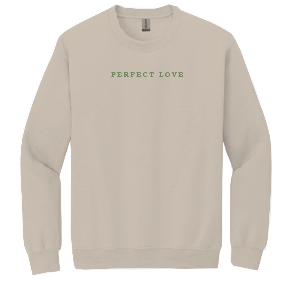 Perfect Love Design SmartBlanks Crewneck Sweatshirt (dust)