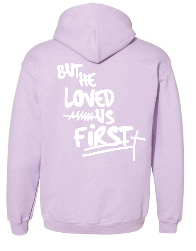 BHLUF Design Hooded Sweatshirt (orchid) (adult)