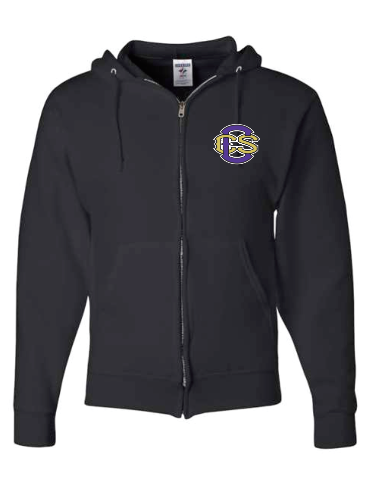 CCS Logo Design Full-Zip Hooded Sweatshirt