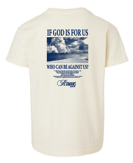 If God is For Us Tultex S/S T-shirt (natural)