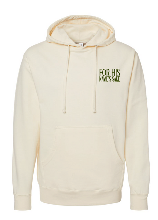 Psalm 23 LAT Hooded Sweatshirt (natural htr) (youth)