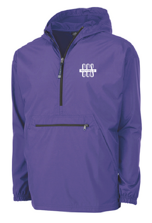 Royals Design UNLINED Pack-n-Go Jacket (purple)