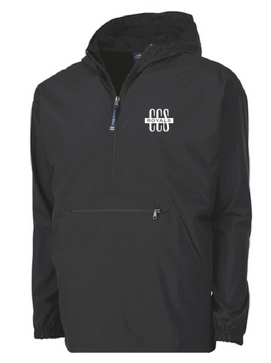 Royals Design UNLINED Pack-n-Go Jacket (black)