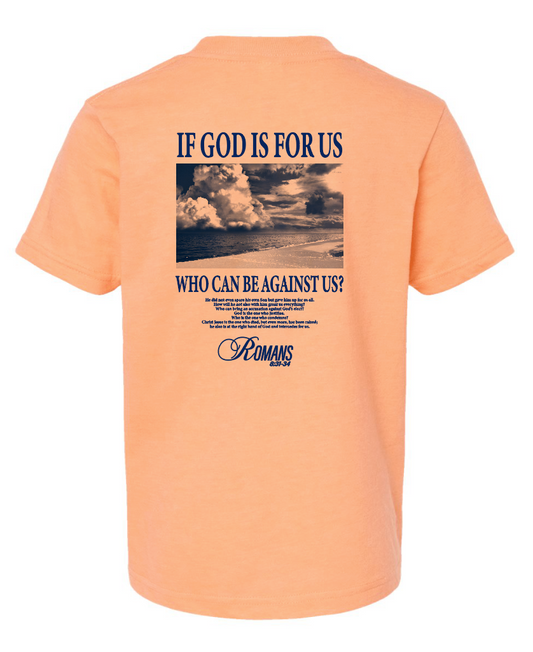 If God is For Us Tultex S/S T-shirt (orange)